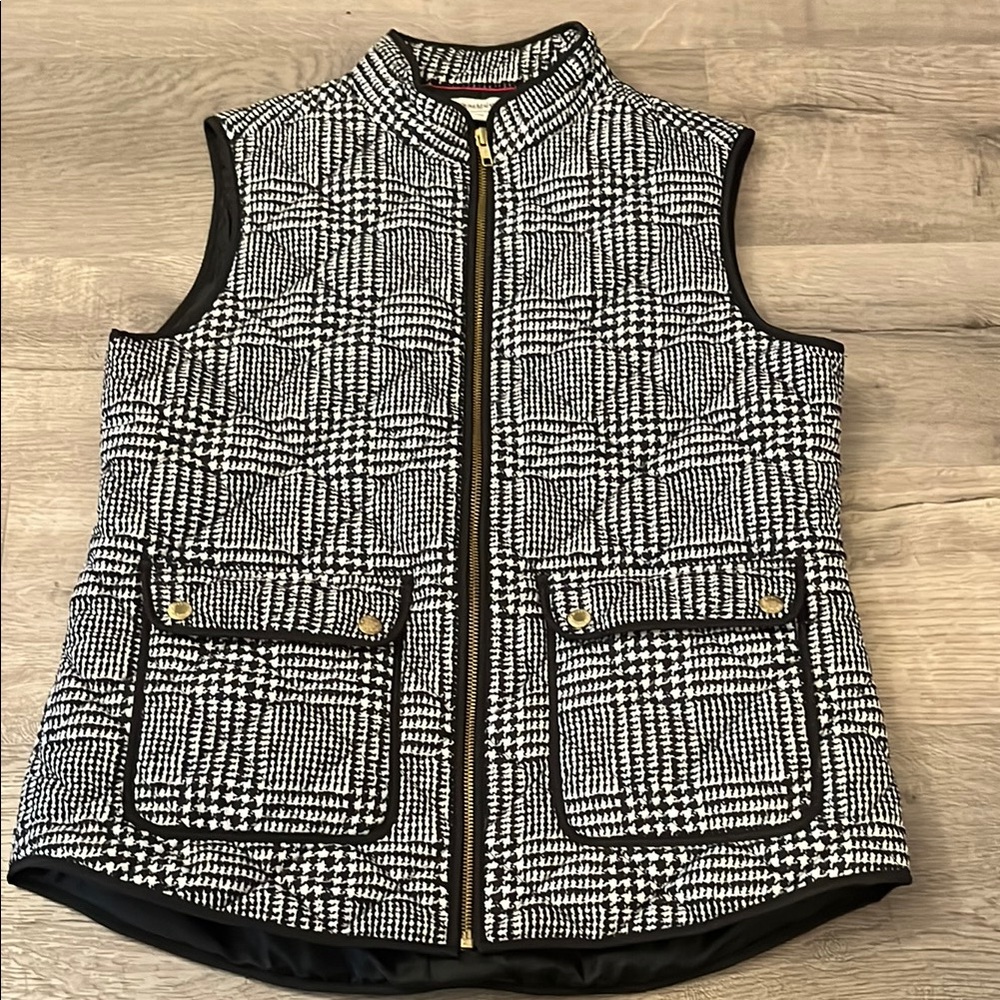 Catherine Malandrino  zip pull front Sleeveless Jacket Vest…quality M